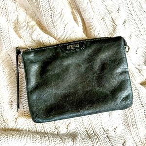 🔥 RARE Vintage MZ Wallace Pippa in Army Leather